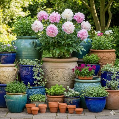 Peony Pots