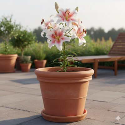 Lilies planter