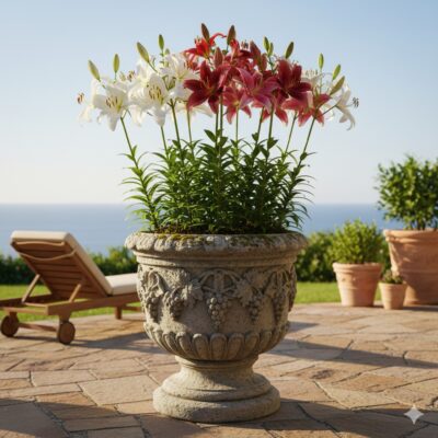 Lilies planter