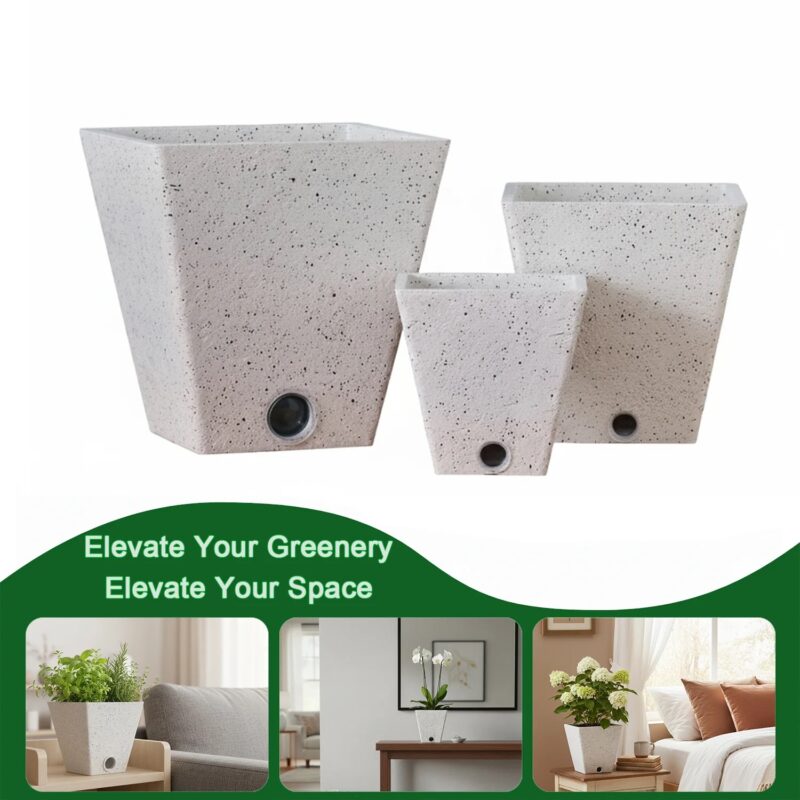 self watering planters