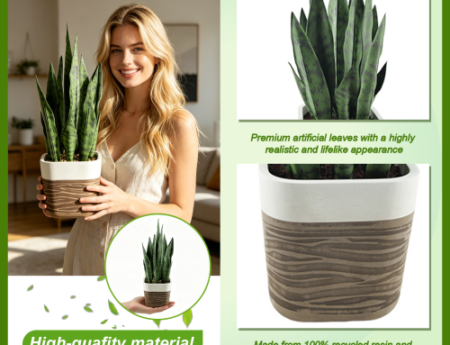 Realistic Fake Plant Decor: A Thoughtful Gift for Home and Office Spaces