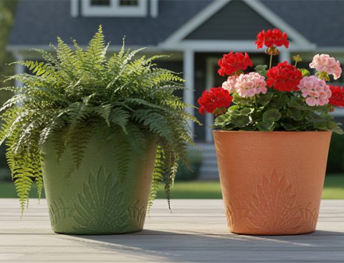 Prepare Your Container Garden Before Vacation with Durable Relief Planters