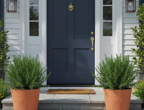 Create a Low-Maintenance Summer Patio with Decorative Relief Planters