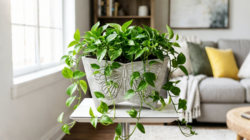 GreenShip 16 inch Butterfly Relief Planter