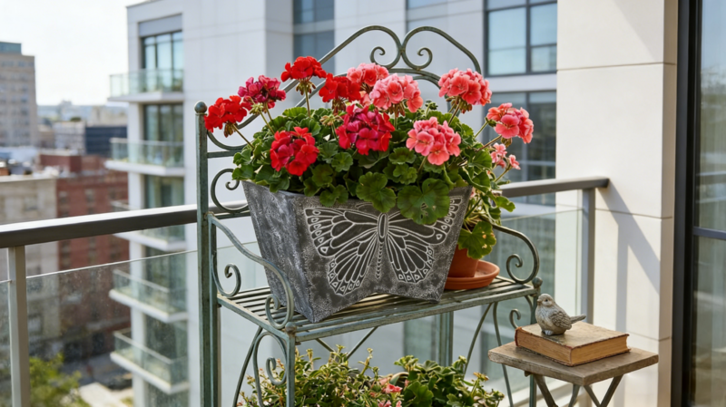 GreenShip 16 inch Butterfly Relief Planter GreenShip 16 inch Butterfly Relief Planter